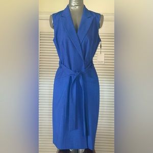 Women’s blue blazer dress